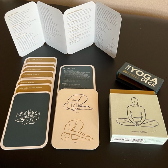 The Yoga Deck Cards by Olivia H. Miller - Picture 2 of 7